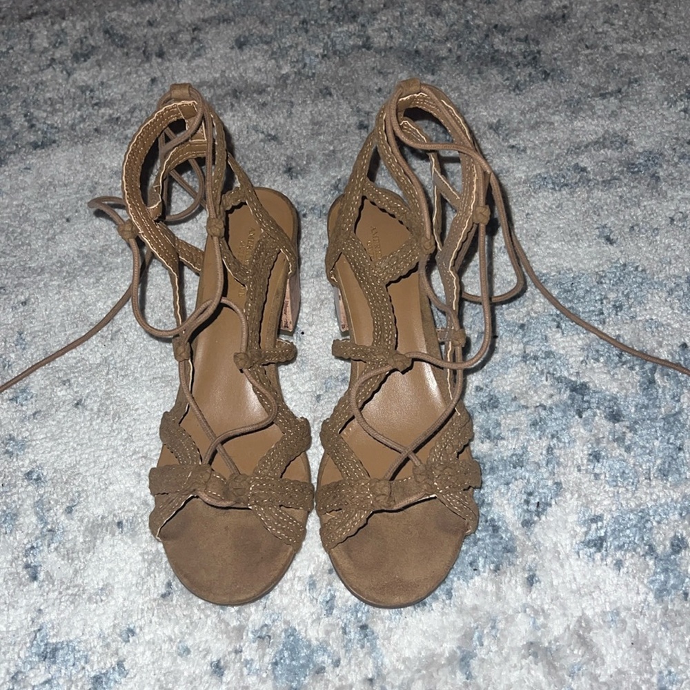 American Eagle Wrap Heeled Sandal
